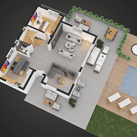 The White Villa At Sani Sani  Luaran gambar
