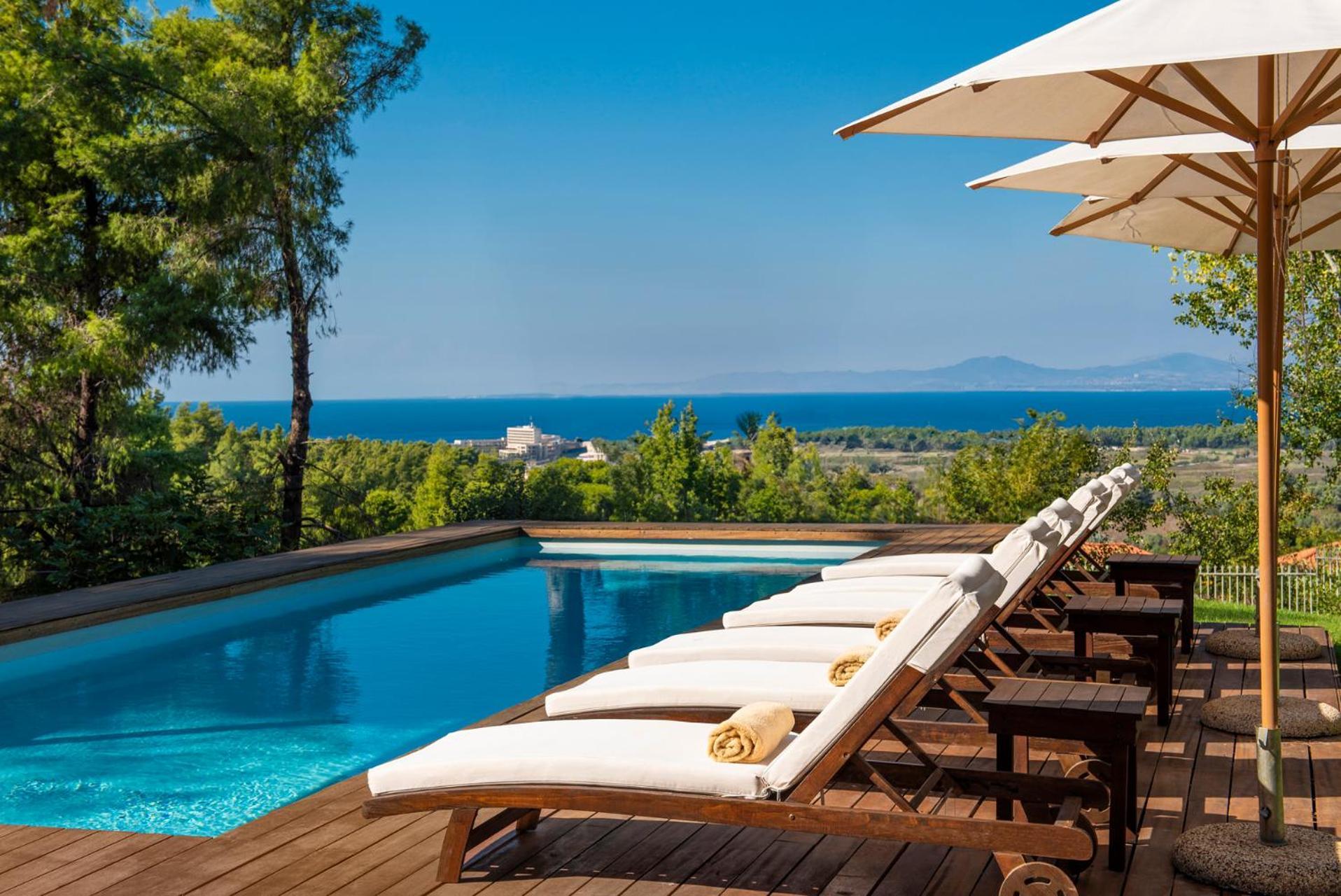 The White Villa At Sani Sani  Luaran gambar