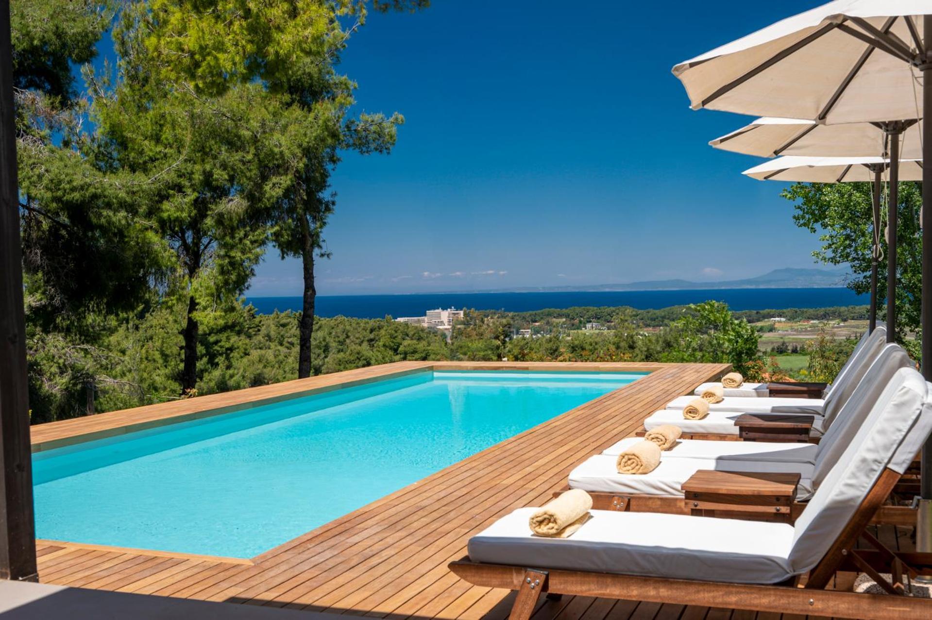 The White Villa At Sani Sani  Luaran gambar