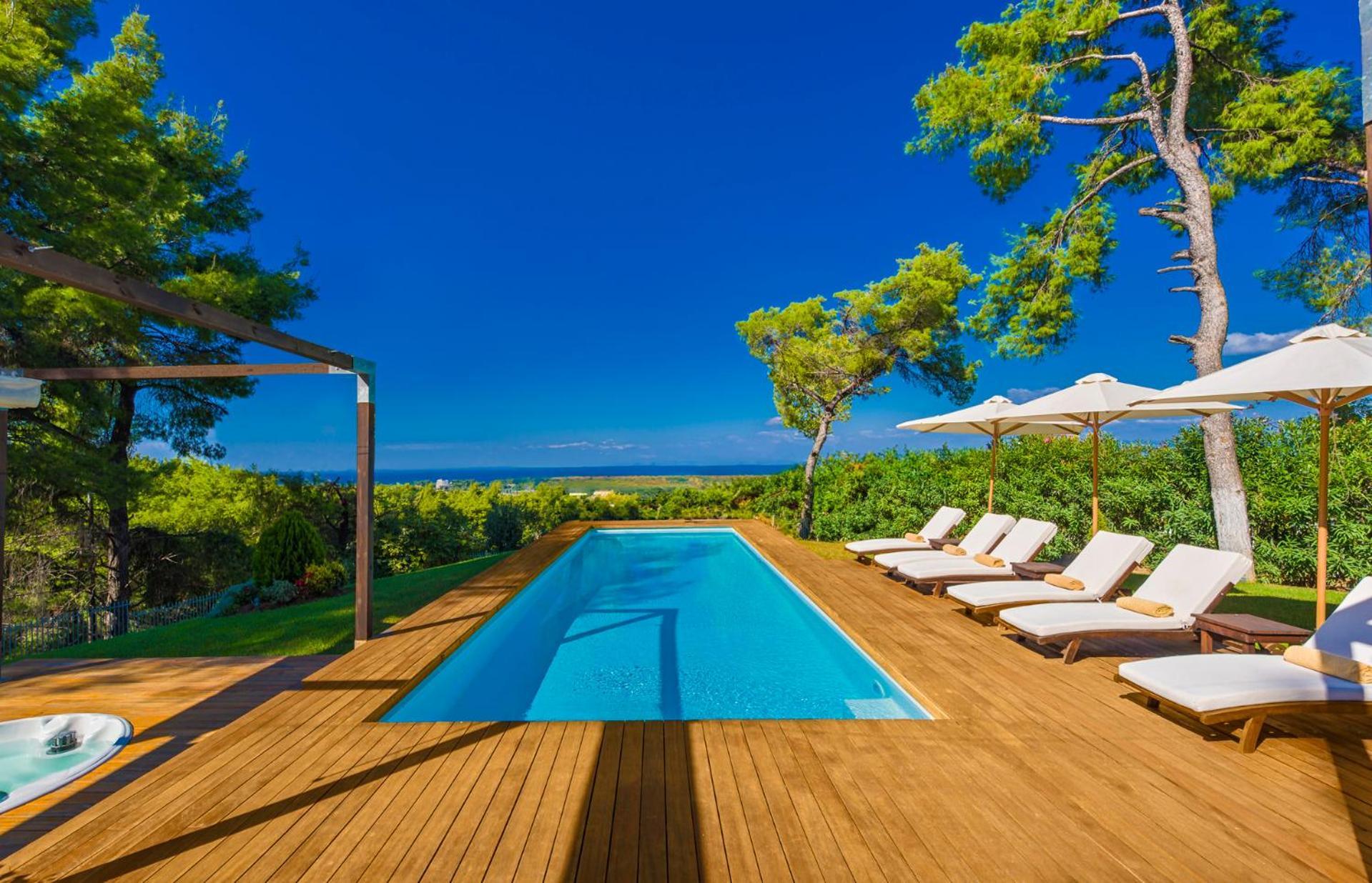 The White Villa At Sani Sani  Luaran gambar