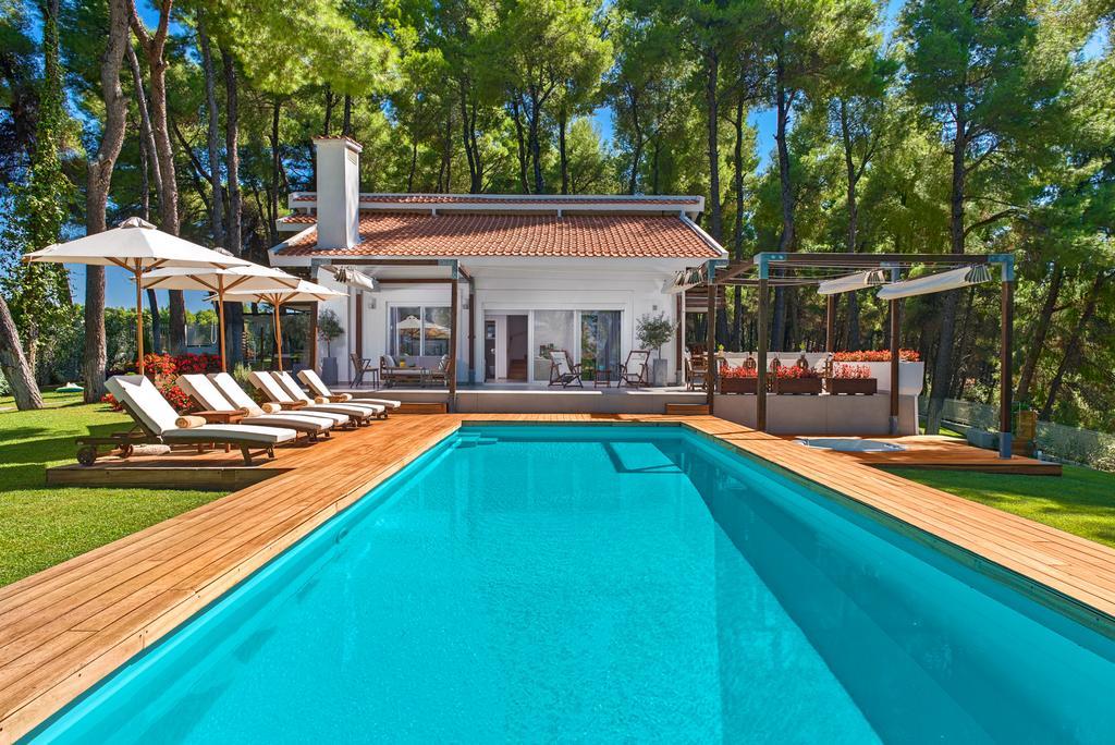 The White Villa At Sani Sani  Luaran gambar