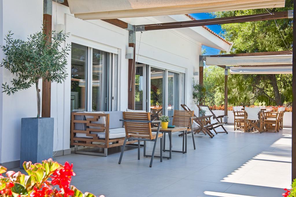 The White Villa At Sani Sani  Luaran gambar